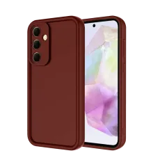 Samsung Galaxy A36 Kılıf Viera Silikon - Bordo
