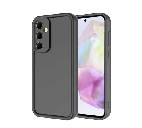 Samsung Galaxy A36 Kılıf Viera Silikon - Gri