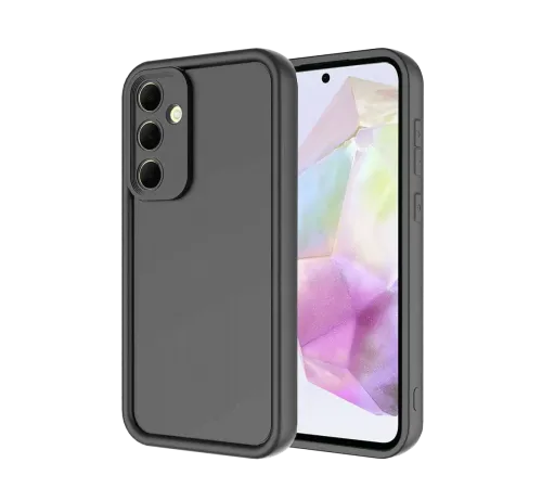 Samsung Galaxy A36 Kılıf Viera Silikon - Gri