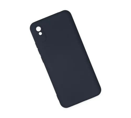 Xiaomi Redmi 9A Kılıf Nano içi Kadife Silikon - Lacivert
