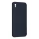 Xiaomi Redmi 9A Kılıf Nano içi Kadife Silikon - Lacivert