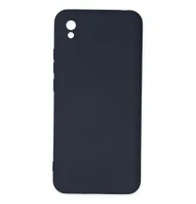 Xiaomi Redmi 9A Kılıf Nano içi Kadife Silikon - Lacivert