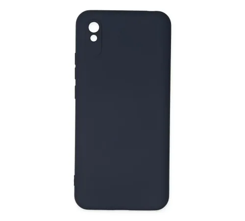 Xiaomi Redmi 9A Kılıf Nano içi Kadife Silikon - Lacivert