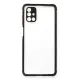 Samsung Galaxy M51 Kılıf Miami Şeffaf Silikon - Siyah