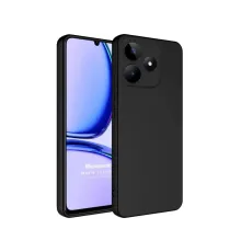 Realme C61 Kılıf First Silikon - Siyah