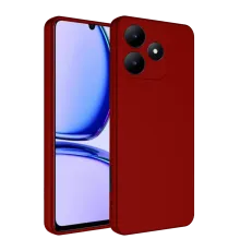 Realme C61 Kılıf First Silikon - Kırmızı
