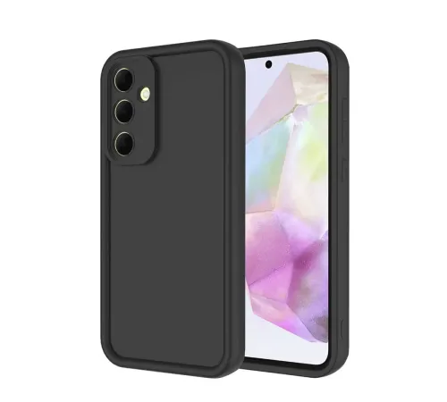 Samsung Galaxy A36 Kılıf Viera Silikon - Siyah