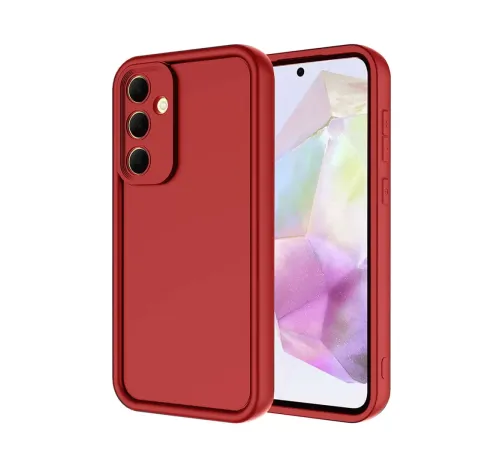 Samsung Galaxy A36 Kılıf Viera Silikon - Kırmızı