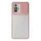 Xiaomi Redmi Note 10 Pro Kılıf Palm Buzlu Kamera Sürgülü Silikon - Pembe