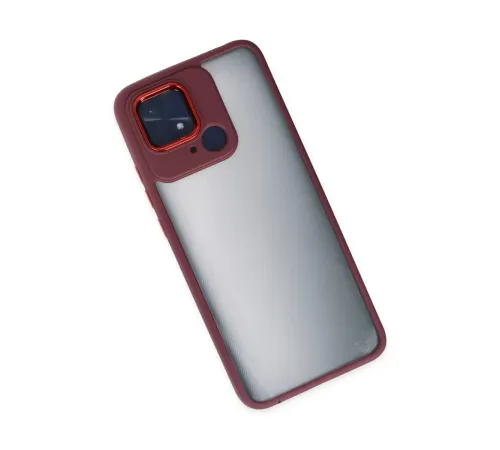 Xiaomi Redmi 10C Kılıf Dora Kapak - Kırmızı