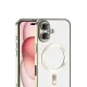 Apple iPhone 17 Kross Magneticsafe Kapak - Gold