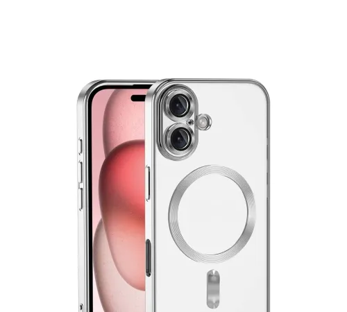 Apple iPhone 17 Kross Magneticsafe Kapak - Gümüş