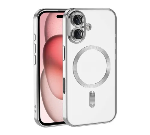 Apple iPhone 17 Kross Magneticsafe Kapak - Gümüş