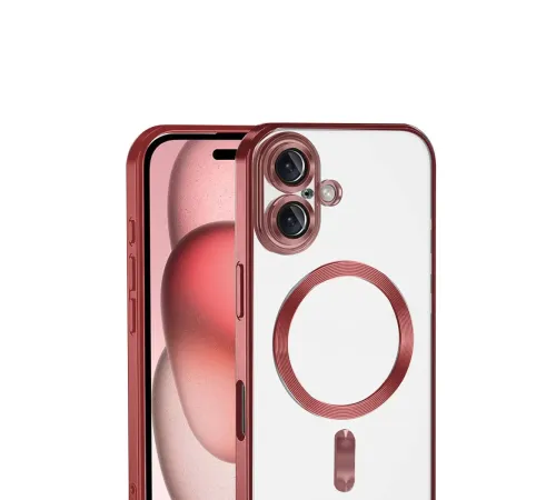 Apple iPhone 17 Kross Magneticsafe Kapak - Kırmızı