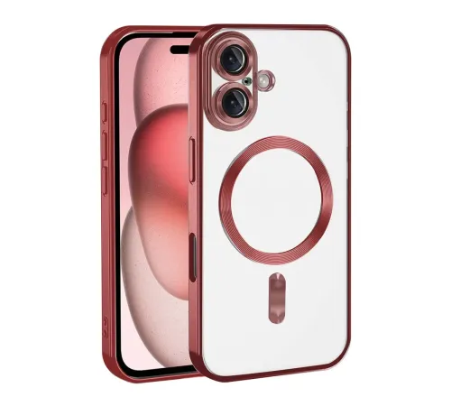 Apple iPhone 17 Kross Magneticsafe Kapak - Kırmızı