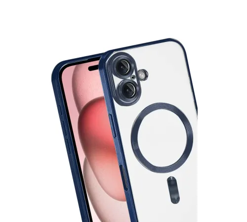 Apple iPhone 17 Kross Magneticsafe Kapak - Lacivert