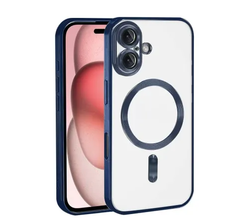 Apple iPhone 17 Kross Magneticsafe Kapak - Lacivert