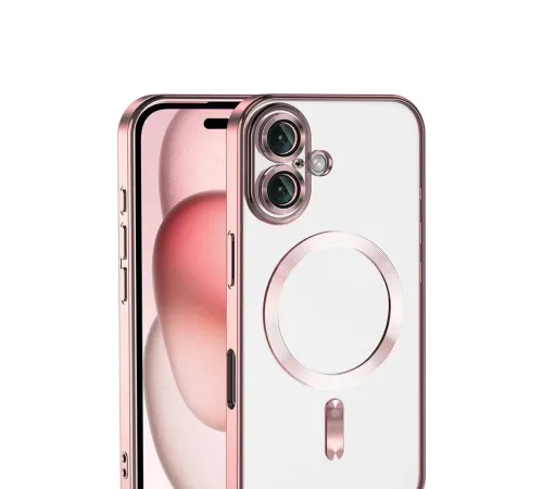 Apple iPhone 17 Kross Magneticsafe Kapak - Rose