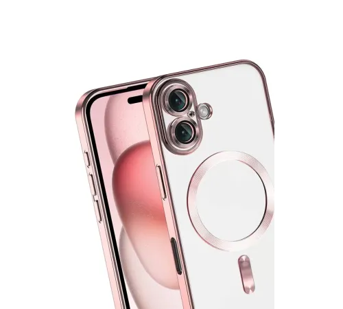 Apple iPhone 17 Kross Magneticsafe Kapak - Rose