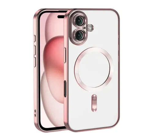 Apple iPhone 17 Kross Magneticsafe Kapak - Rose