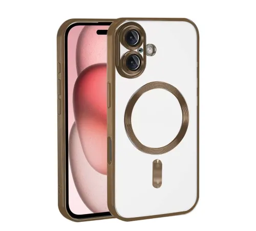 Apple iPhone 17 Kross Magneticsafe Kapak - Çöl Titanyum