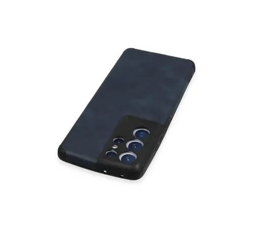 Samsung Galaxy S21 Ultra Kılıf Loop Deri Silikon - Lacivert
