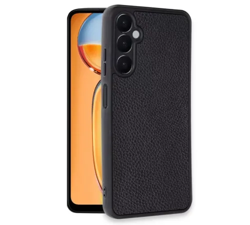 Samsung Galaxy A26 Kılıf Aras Deri Kapak - Siyah