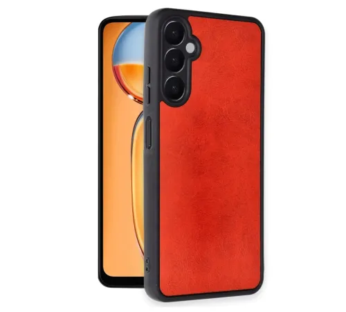 Samsung Galaxy A26 Kılıf Aras Deri Kapak - Kırmızı