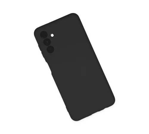 Samsung Galaxy A04S Kılıf Nano içi Kadife Silikon - Siyah