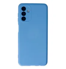 Samsung Galaxy A04S Kılıf Nano içi Kadife Silikon - Mavi