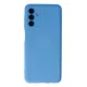 Samsung Galaxy A04S Kılıf Nano içi Kadife Silikon - Mavi