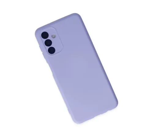 Samsung Galaxy A04S Kılıf Nano içi Kadife Silikon - Lila