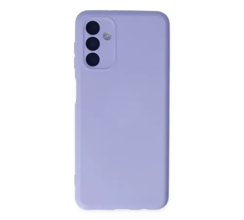 Samsung Galaxy A04S Kılıf Nano içi Kadife Silikon - Lila