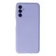 Samsung Galaxy A04S Kılıf Nano içi Kadife Silikon - Lila