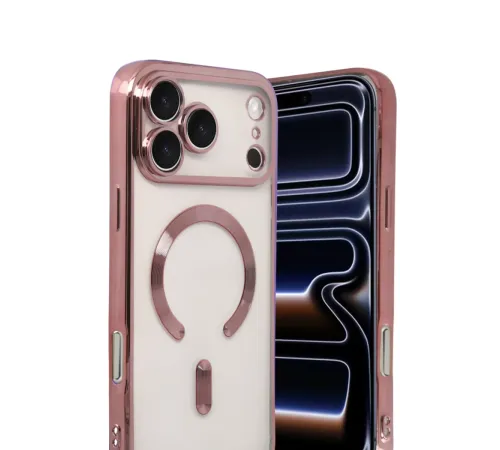 Apple iPhone 17 Pro Kross Magneticsafe Kapak - Rose