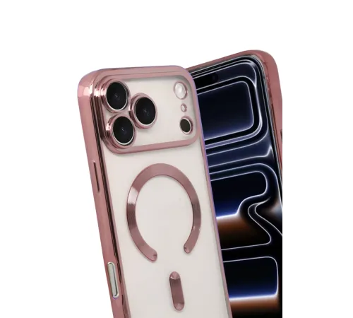 Apple iPhone 17 Pro Kross Magneticsafe Kapak - Rose
