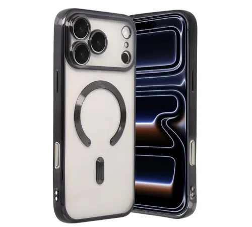 Apple iPhone 17 Pro Kross Magneticsafe Kapak - Siyah