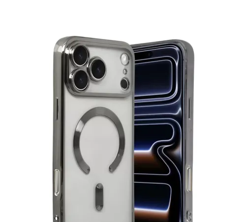 Apple iPhone 17 Pro Kross Magneticsafe Kapak - Titan Gri