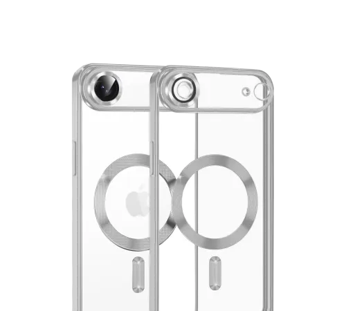 Apple iPhone 17 Air Kross Magneticsafe Kapak - Gümüş