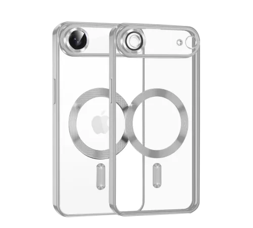 Apple iPhone 17 Air Kross Magneticsafe Kapak - Gümüş