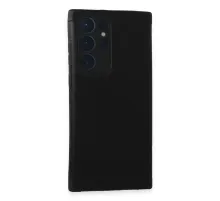 Samsung Galaxy S22 Ultra Kılıf Loop Deri Silikon - Siyah
