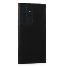 Samsung Galaxy S22 Ultra Kılıf Loop Deri Silikon - Siyah
