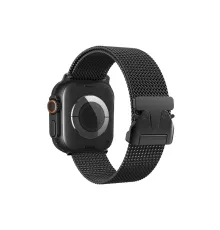 Apple Watch 42mm Milano Metal Kordon - Siyah
