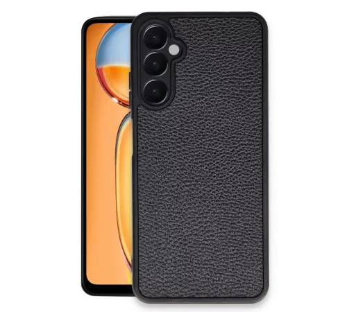 Samsung Galaxy A36 Kılıf Aras Deri Kapak - Siyah