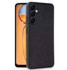Samsung Galaxy A36 Kılıf Aras Deri Kapak - Siyah