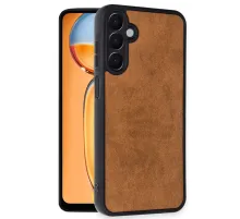 Samsung Galaxy A36 Kılıf Aras Deri Kapak - Taba