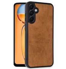 Samsung Galaxy A36 Kılıf Aras Deri Kapak - Taba