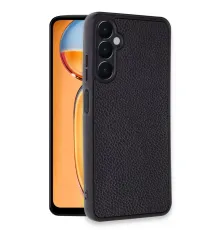 Samsung Galaxy A56 Kılıf Aras Deri Kapak - Siyah