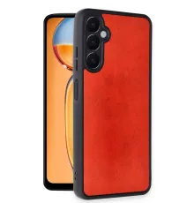 Samsung Galaxy A56 Kılıf Aras Deri Kapak - Kırmızı