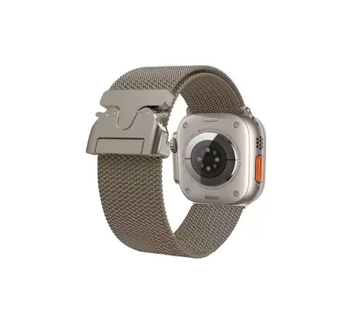 Apple Watch 42mm Milano Metal Kordon - Desert